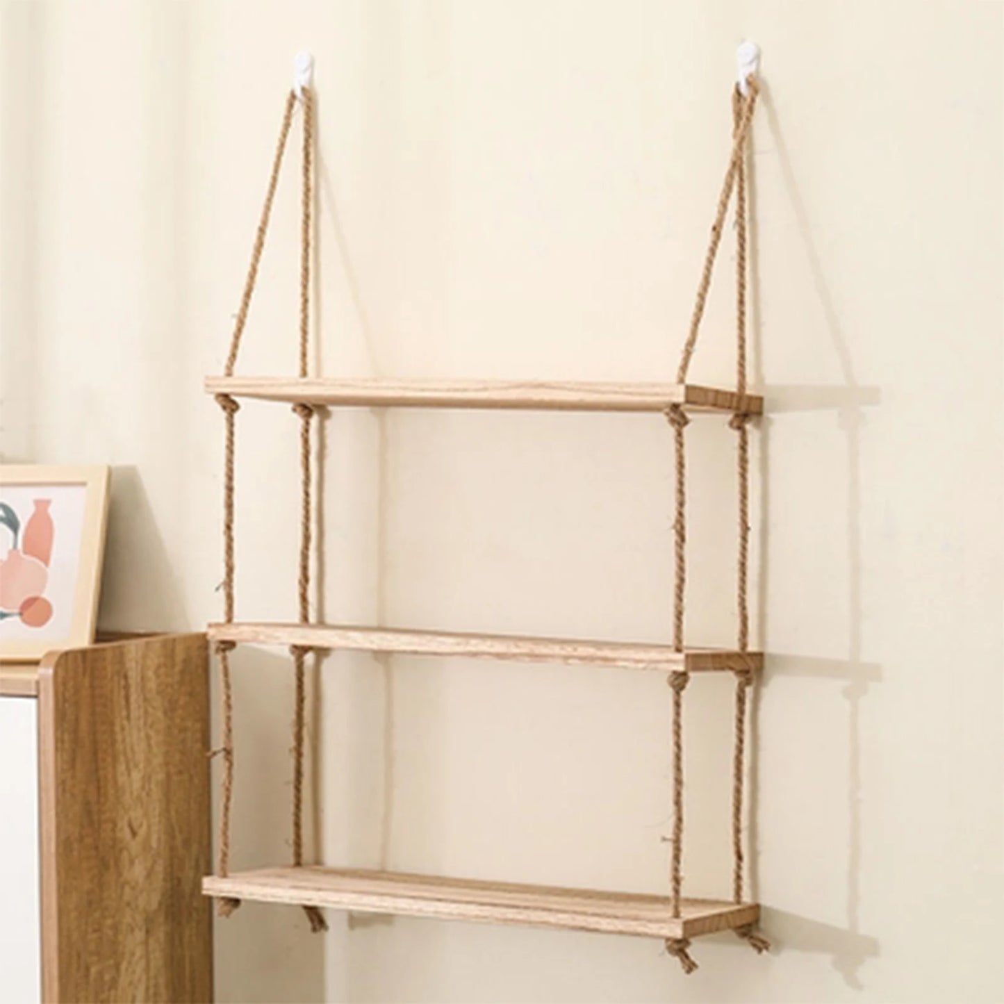 Wooden Floating Shelves